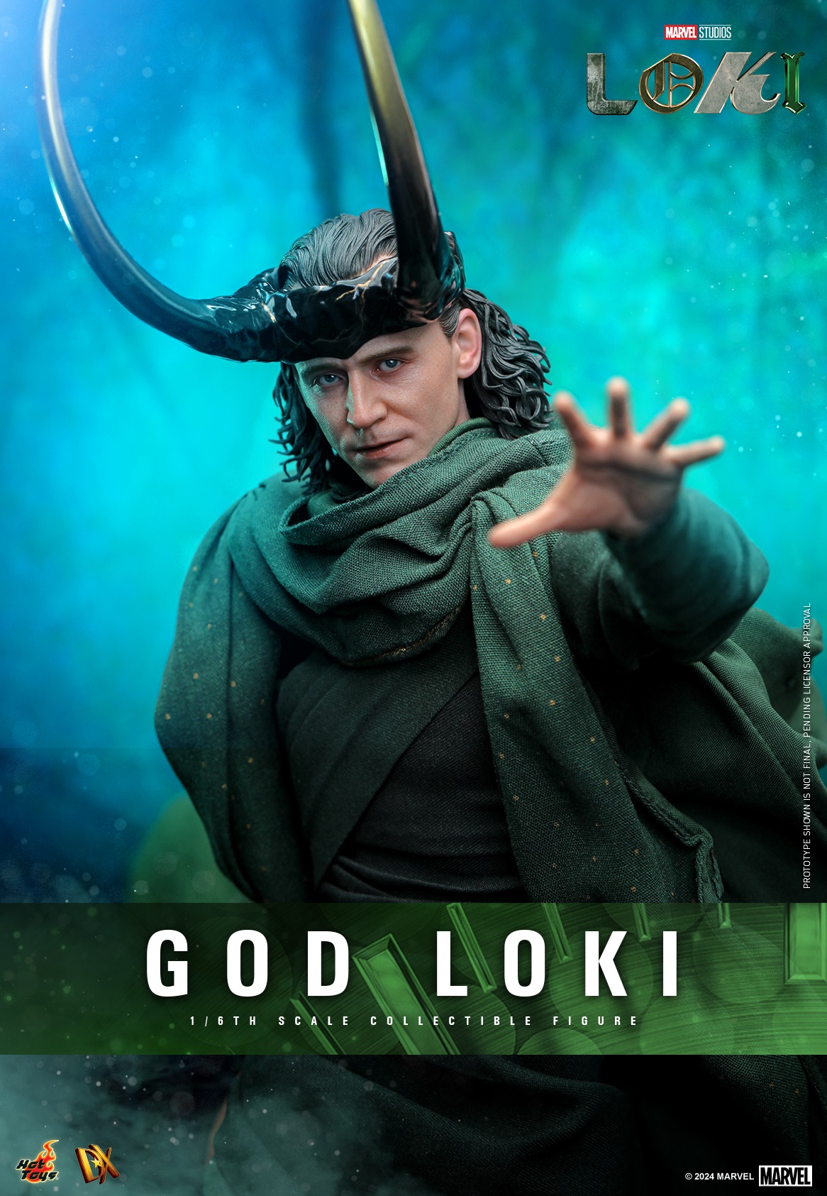 Pre-Order Hot Toys Marvel God Loki Sixth Scale Figure DX40